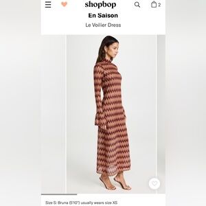 En Saison Le Voilier Crochet Dress